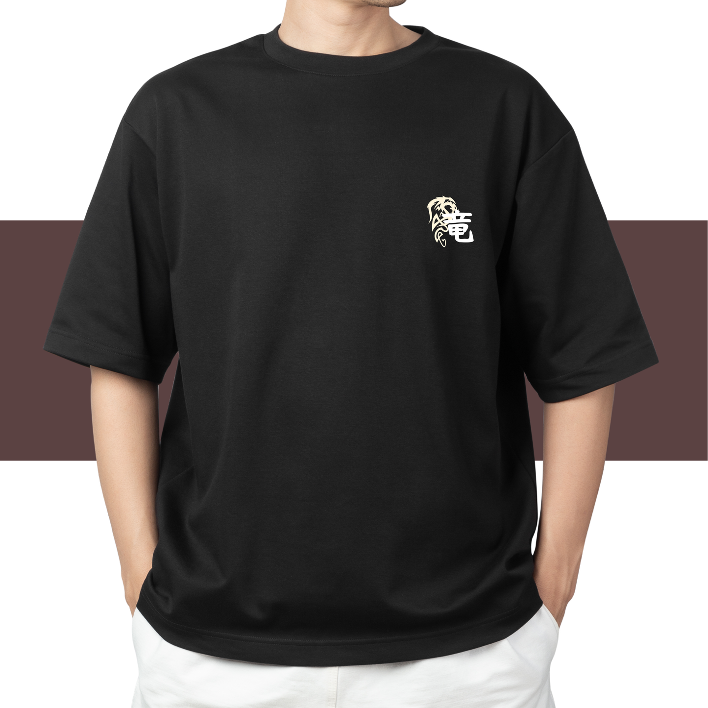 Dragon Terry Oversized Tee | LiveIT