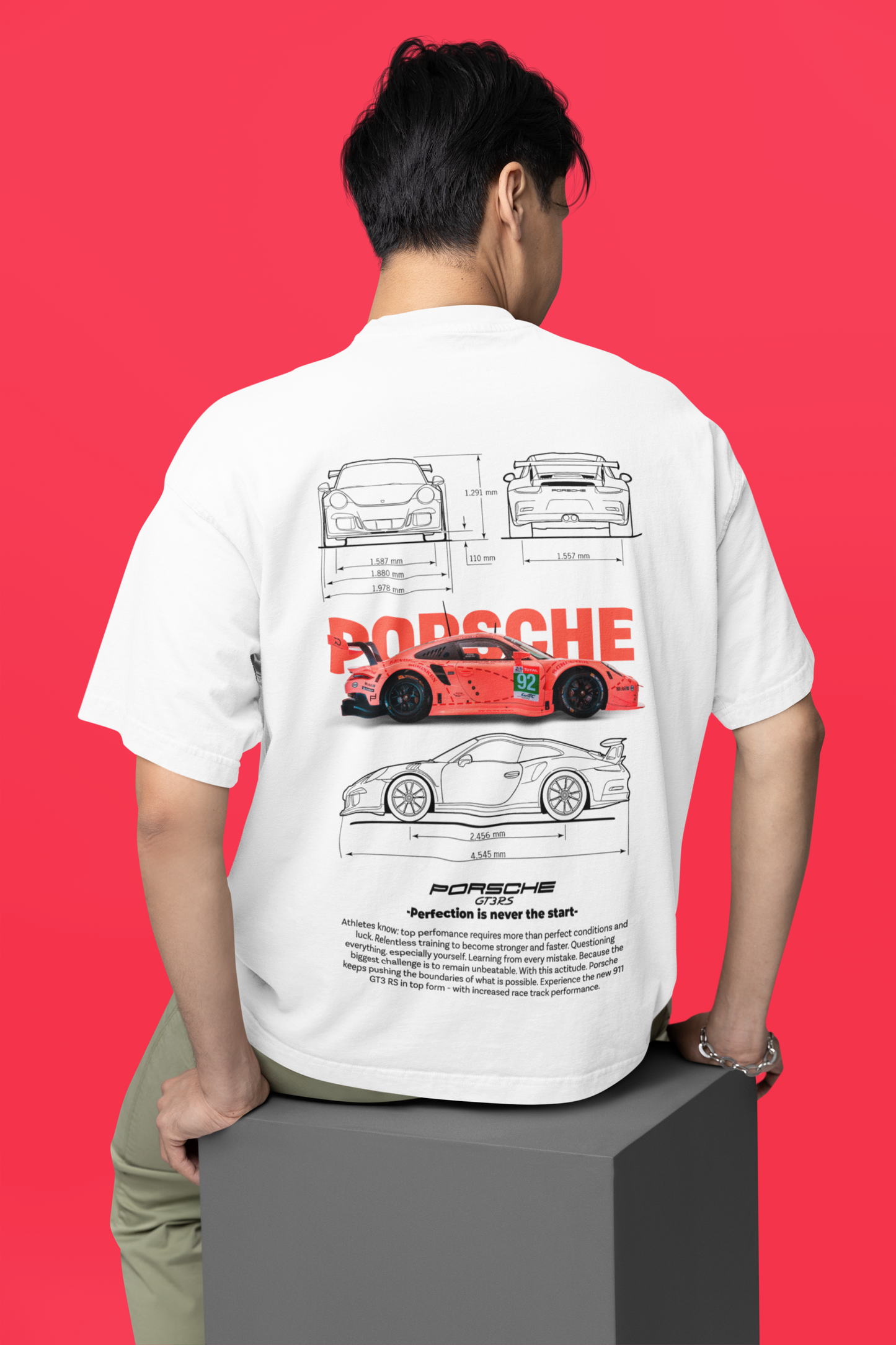 Porsche 911 GT3 RS | Oversized Classic T-Shirt | LiveIT
