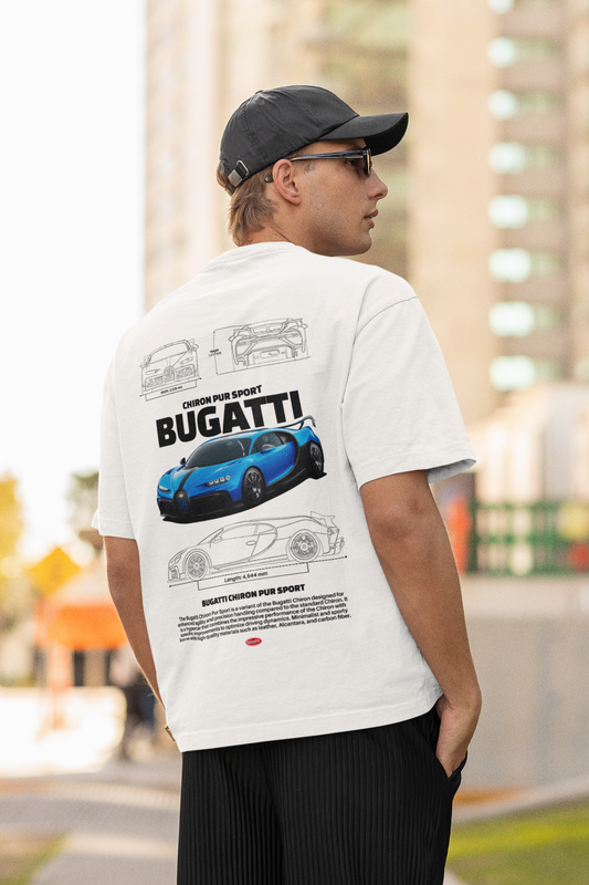 BUGATTI Chiron | Oversized Classic T-Shirt | LiveIT