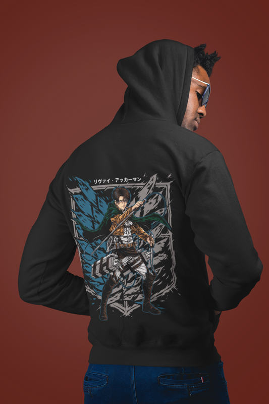 Captain Levi Ackerman "Humanity's Strongest" Unisex Hoodie | LiveIT